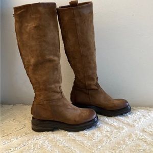 A.S.98 suede boots EU37 US7